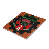 Carreau Drapeau du Kenya - Hakuna Matata Patriotic (Côté)