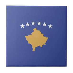 Carreau drapeau du Kosovo