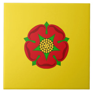 Carreau Drapeau du Lancashire