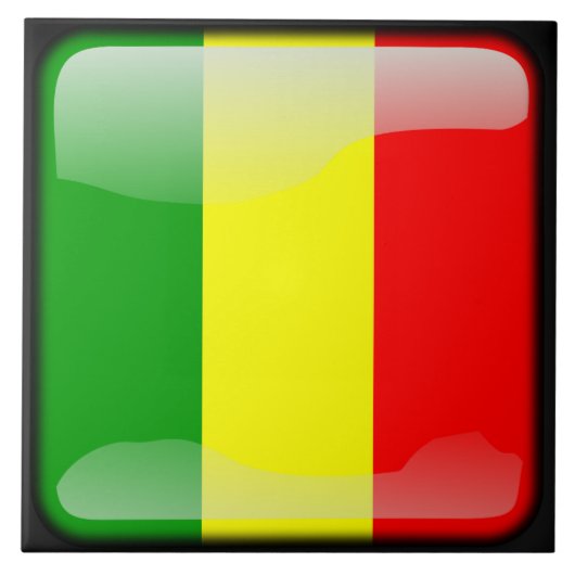 Carreau Drapeau du Mali (Devant)