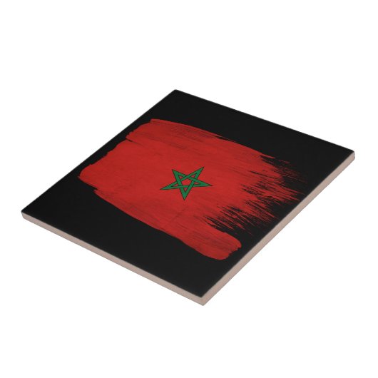 Carreau Drapeau du Maroc (Côté)