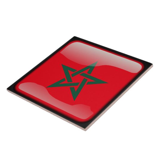 Carreau Drapeau du Maroc (Côté)