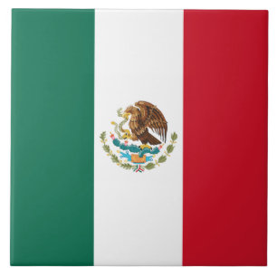 Carreau Drapeau du Mexique, Bandera de la République mexic