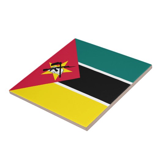 Carreau Drapeau du Mozambique (Côté)