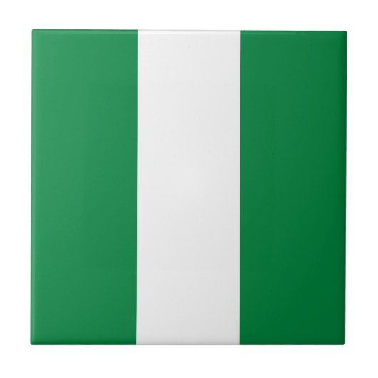 Carreau Drapeau du Nigeria (Devant)