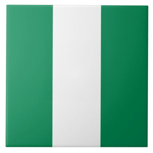 Carreau Drapeau du Nigeria (Devant)