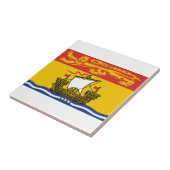 Carreau Drapeau du Nouveau-Brunswick (Côté)