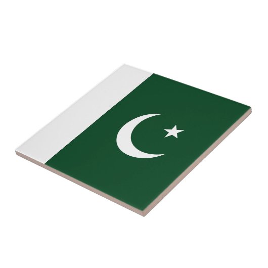 Carreau Drapeau du Pakistan (Côté)