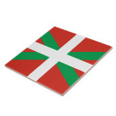 Carreau Drapeau du Pays basque (Côté)