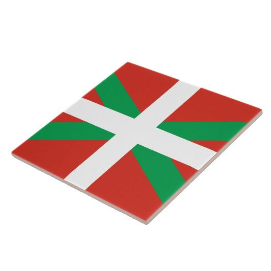 Carreau Drapeau du Pays basque (Côté)