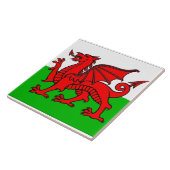 Carreau Drapeau du Pays de Galles (Côté)