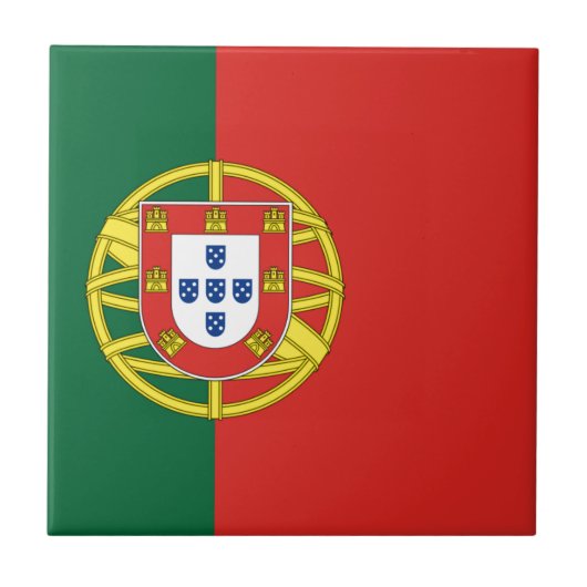 Carreau Drapeau du Portugal (Devant)