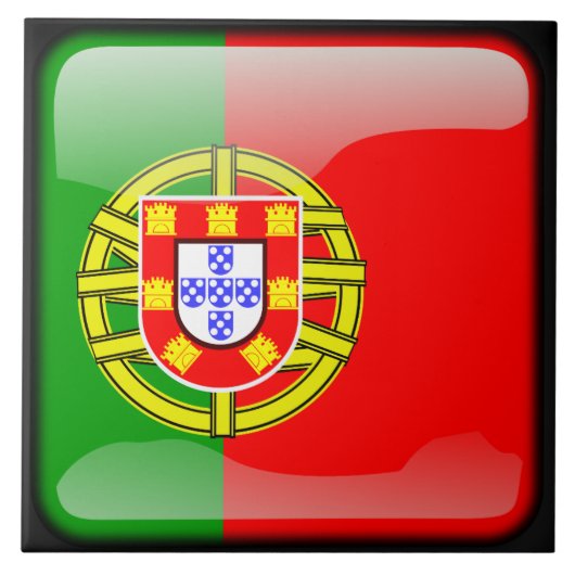 Carreau Drapeau du Portugal (Devant)