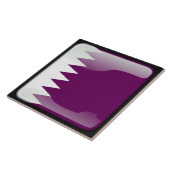 Carreau Drapeau du Qatar (Côté)