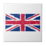 Carreau Drapeau du Royaume-Uni ou de l'Union Jack<br><div class="desc">Drapeau du Royaume-Uni ou de l'Union Jack</div>