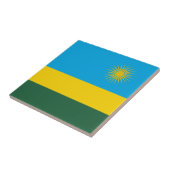 Carreau Drapeau du Rwanda (Côté)