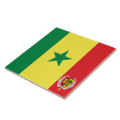 Carreau Drapeau du Sénégal (Côté)