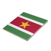 Carreau Drapeau du Suriname (Côté)