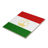 Carreau Drapeau du Tadjikistan (Côté)