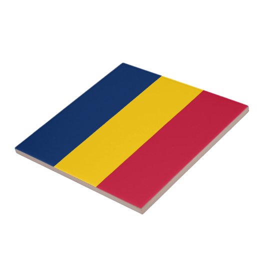 Carreau Drapeau du Tchad (Côté)
