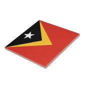 Carreau Drapeau du Timor oriental (Côté)