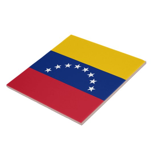 Carreau Drapeau du Venezuela (Côté)