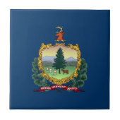 Carreau Drapeau du Vermont (Devant)