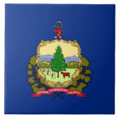 Carreau Drapeau du Vermont (Devant)