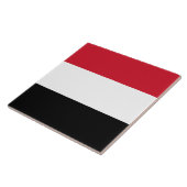 Carreau Drapeau du Yémen (Côté)