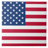 Carreau Drapeau d'Usa (Devant)