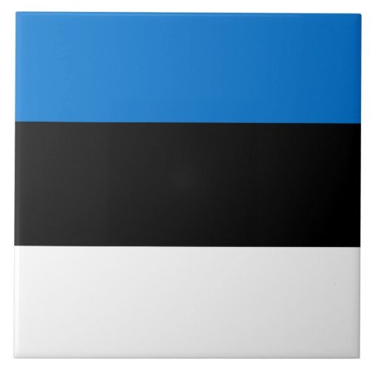 Carreau Drapeau estonien (Devant)