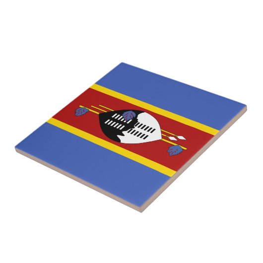 Carreau Drapeau Eswatini (Côté)