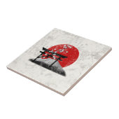 Carreau Drapeau et symboles du Japon ID153 (Côté)