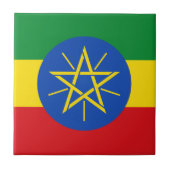 Carreau Drapeau Éthiopie (Devant)