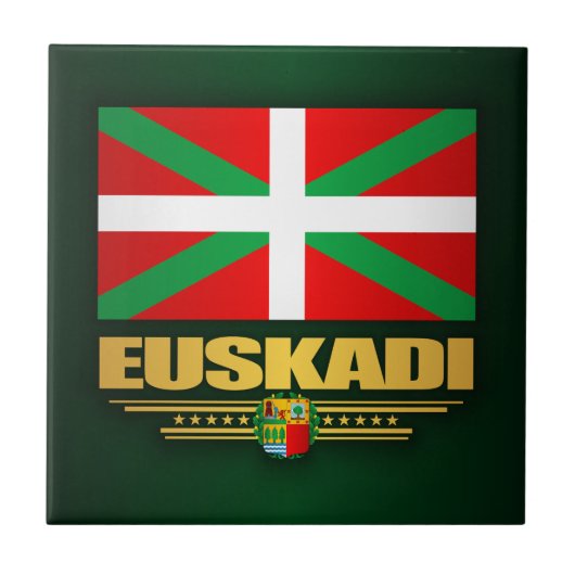 Carreau Drapeau Euskadi (Devant)