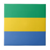 Carreau Drapeau Gabon (Devant)