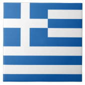 Carreau Drapeau grec (Grèce) (Devant)
