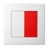 Carreau Drapeau H d'ICS (Devant)