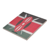 Carreau Drapeau Harambe vintage Kenya