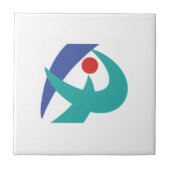 Carreau Drapeau Iga, Mie, Japon (Devant)