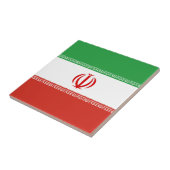 Carreau Drapeau iranien (Côté)