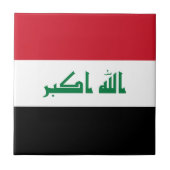Carreau Drapeau Iraq (Devant)