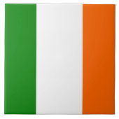 Carreau Drapeau irlandais (Devant)