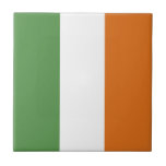 Carreau Drapeau irlandais<br><div class="desc">Un cadeau idéal pour tous ceux qui sont patriotes de leur pays !</div>