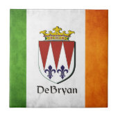 Carreau Drapeau irlandais DeBryan (Devant)