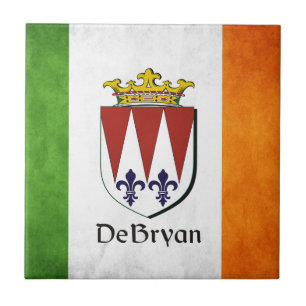 Carreau Drapeau irlandais DeBryan