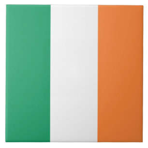 Carreau Drapeau irlandais (République d'Irlande) (ROI) (Ei
