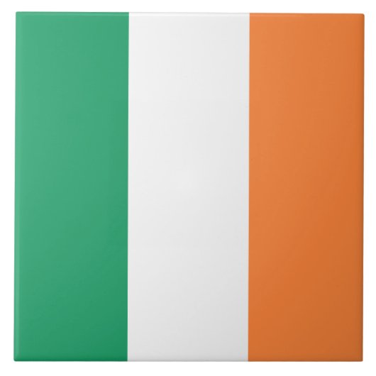 Carreau Drapeau irlandais (République d'Irlande) (ROI) (Ei (Devant)