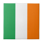 Carreau Drapeau Irlande Tricolore (Devant)