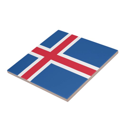 Carreau Drapeau Islande (Côté)